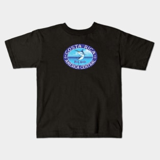 Costa Rica, America Central, Black Marlin Kids T-Shirt